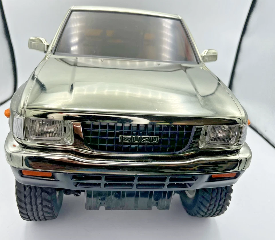 For parts CC-01 CC01 TAMIYA ISUZU Mu Metallic body shell with motor and ESC - Image 2 of 4