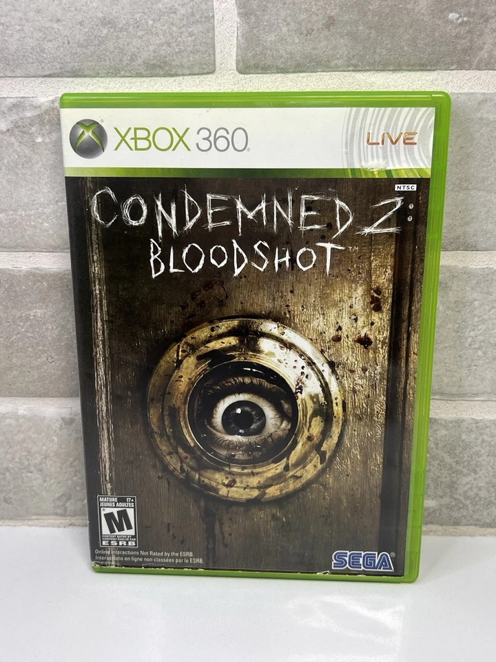 Condemned 2 Bloodshot - Xbox 360 - Complete CIB - TESTED - Image 2 of 4