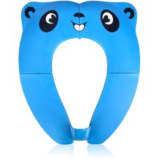 Faltbarer Kinder Toilettensitz, Klappbarer Kinder Toilettentrainer für Unterw...