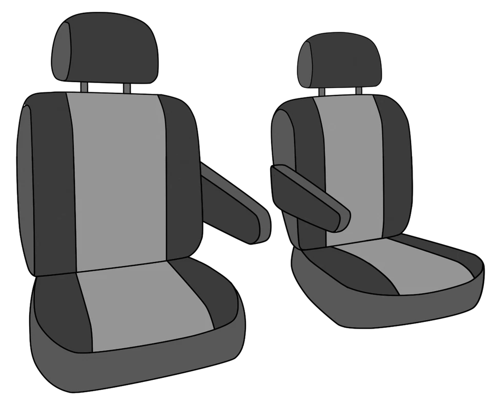 Fundas de asiento de auto CalTrend aptas para Lexus GX470 2003-2009 arenisca imitación cuero Foto 4 de 4