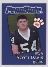 2002 The Second Mile Penn State Nittany Lions Scott Davis 0q3