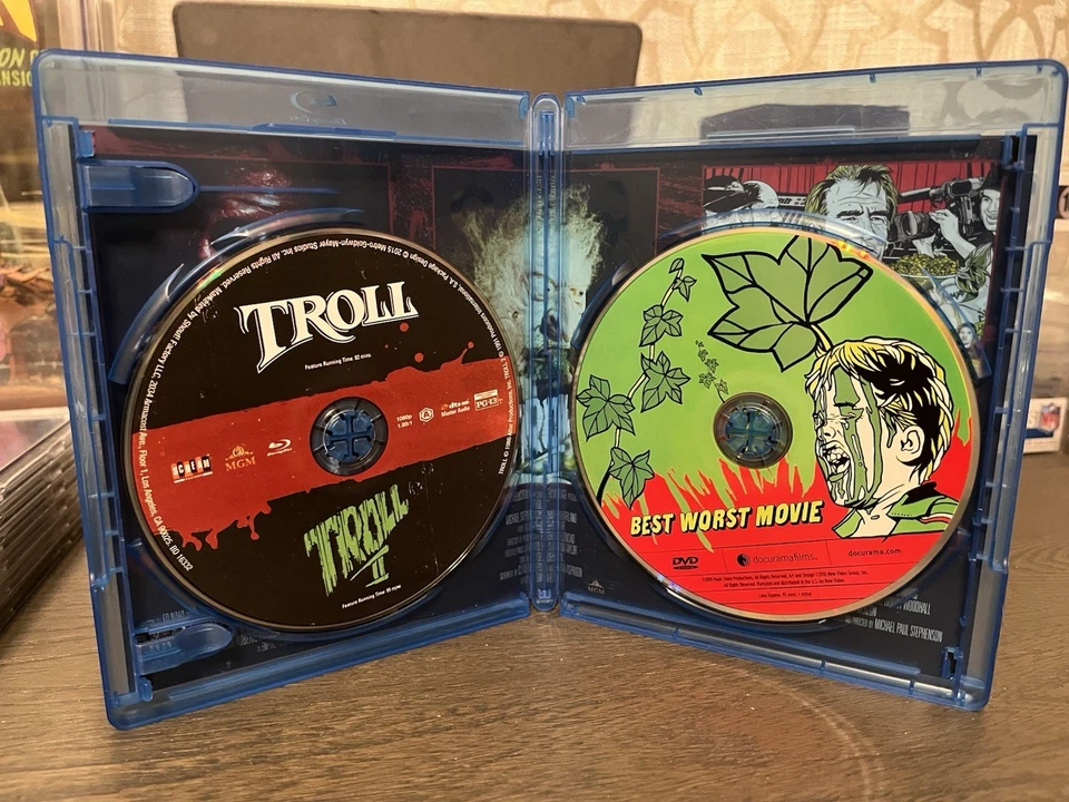 Troll / Troll 2 (Blu-ray) Scream Factory OOP Best Worst Movie - Image 3 of 3