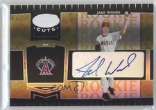 2004 Leaf Certified Cuts Rookie Marble Gold Signatures 16/25 Jake Woods Auto 0a2