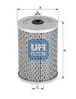 ÖLfilter Ufi 25.530.00 Filtereinsatz FüR Mercedes T2 190 LN1 S123 601 T1 W123 Tn