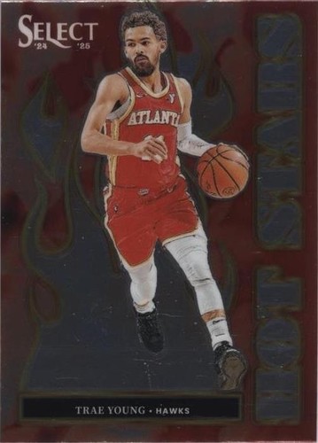 Trae Young 2024-2025 Select Pink Cracked Ice Courtside 16/99 #223