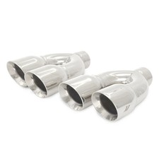 Mishimoto For Mmexh-tip-qy25p Universal Steel Muffler Tip 2.5in Inlet