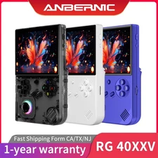 ANBERNIC RG 40XXV 4.0' IPS handheld Game Console Linux 64-Bit 64G 5K+Games Gifts