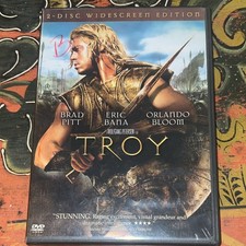 Warner Bros Troy DVD 2-Disc Widescreen Edition Action Drama Brad Pitt Eric Bana