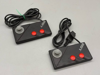 2x Atari CX-30 Paddle Controller original VCS 2600 Drehregler Retro Vintage