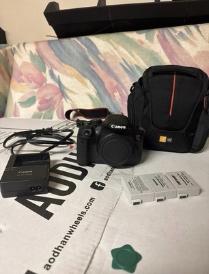 Canon EOS Rebel T5i Digital SLR Camera 18MP 3.0'' Screen Autofocus w/ Accessories