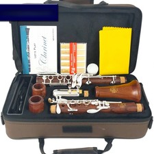 Bb Clarinet M103 with Rosewood/Mopane Silvering Keys Sib Klarnet for Musician