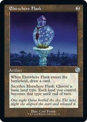 Elsewhere Flask #15 The Brothers' War: Retro Frame Artifacts