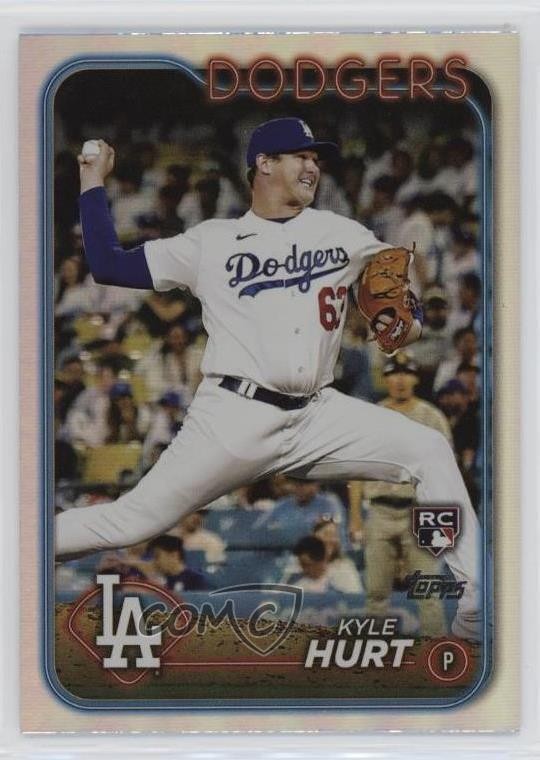 2024 Topps Series 2 Rainbow Foil Kyle Hurt #583 Rookie RC 2x9