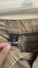 Mossimo Supply Co Womens Cargo Pants Size 18 Khaki Tan Utility Stretch Zip — photo 2