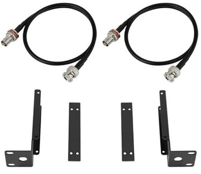 Shure Rackhalterung für SLX SLXD SLX4 Funkempfänger mit Kabeln