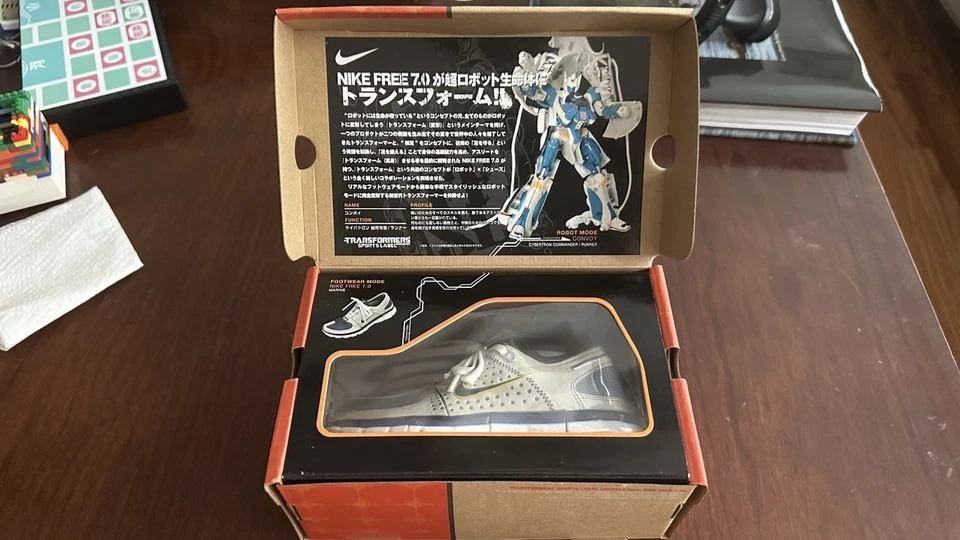 Transformers Sports Label Ultra Magnus NIKE FREE 7.0 CONVOY OPTIMUS MIB MARINE - Image 4 of 4