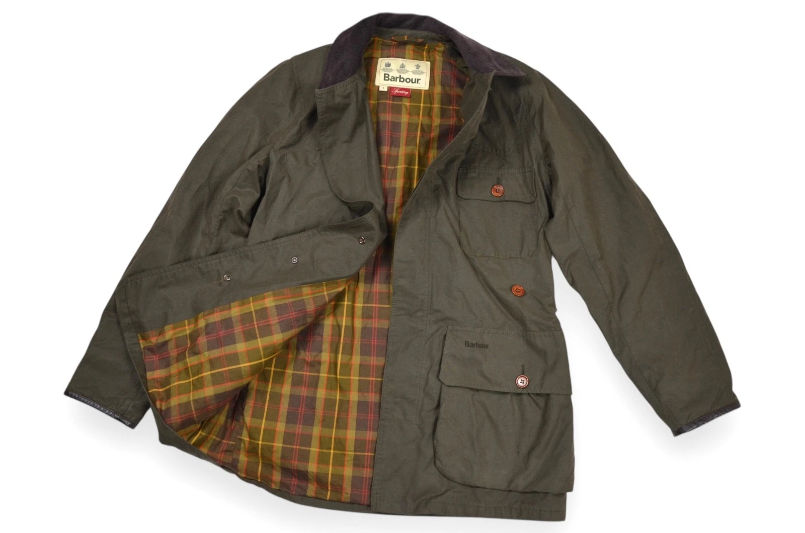 Barbour Sporting Highmoor Jacket Mens Green Country Hunting Shooting Size S
Opens in a new window or