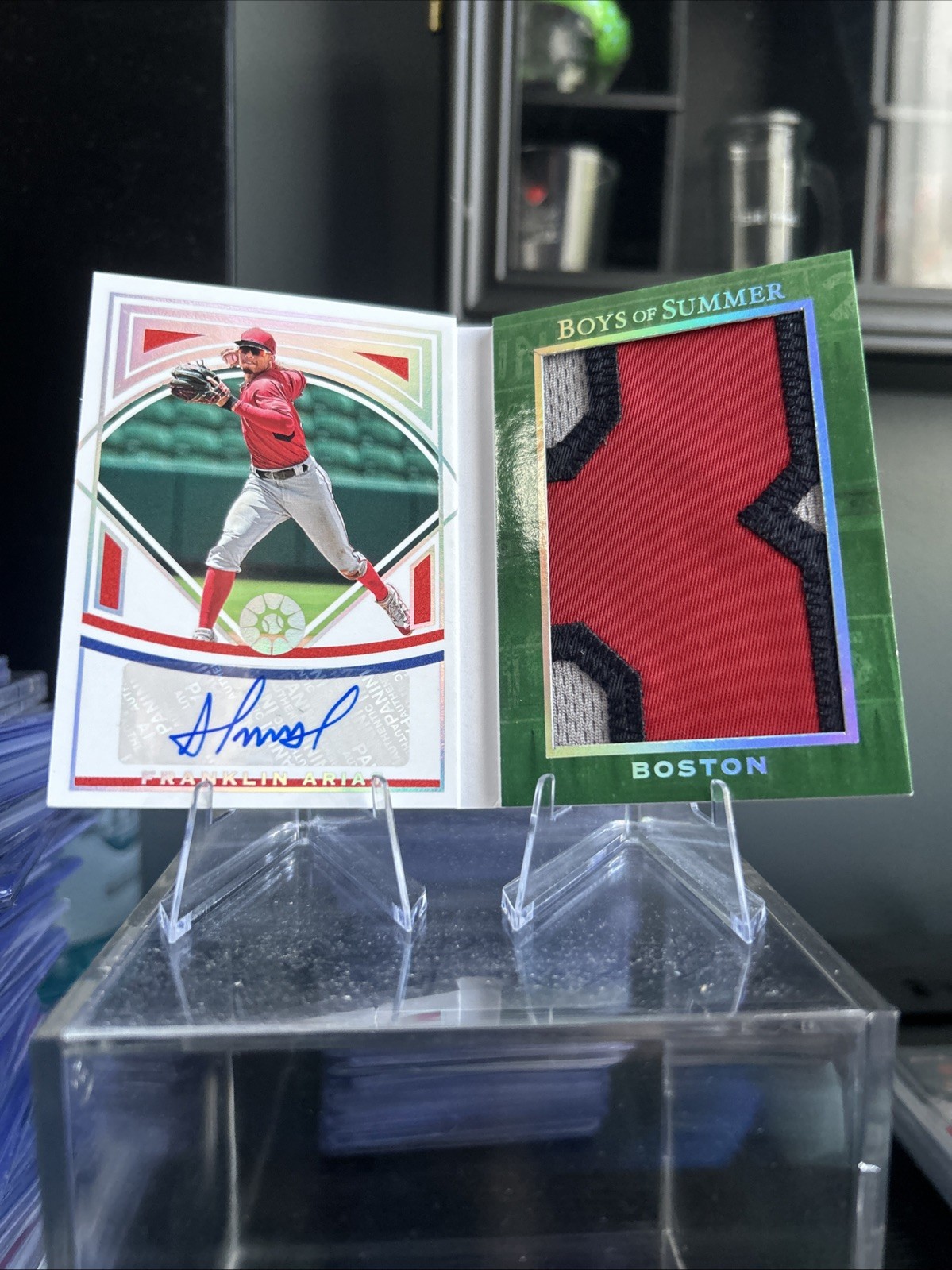 2025 Boys Of Summer Franklin Arias Booklet Patch Auto /15 view 4
