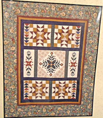 Prairie Blossoms Thimbleberries Lynette Jensen LJ92289 Quilt Pattern 56x68''