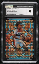 2024-25 Panini Mosaic Stained Glass Bub Carrington #3 CGC 9 Mint 1ef4