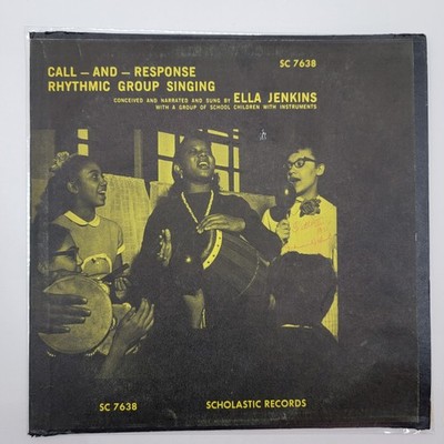 Ella Jenkins vinyl 1957 Call Response Rhythmic Group Singing Scholastic Records