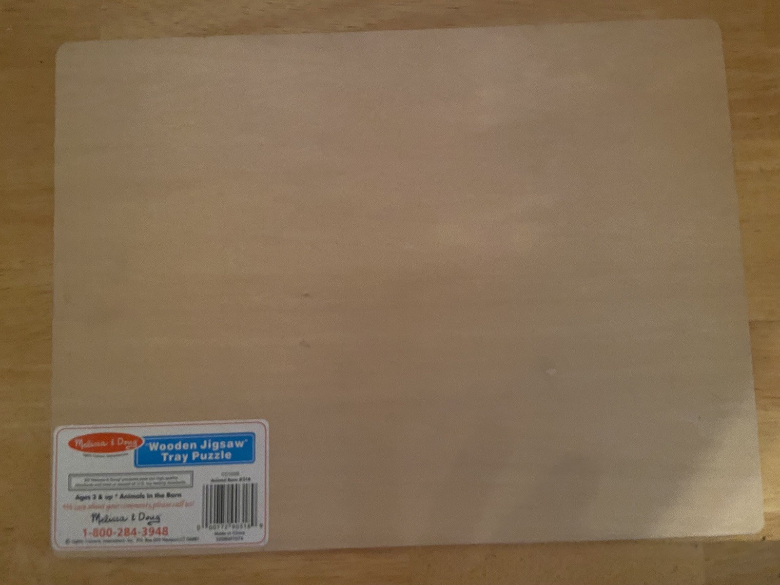 Melissa & Doug Puzzle Animals on the Farm 24 Piece 3+ 11 3/4" x 15 1/2" Used  VG