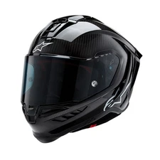 Alpinestars Supertech R10 Solid Carbon Fiber FIM Motorcycle Motorbike Helmet