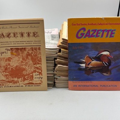 You Pick: 1955-1978 Issues Of The Game Bird Breeders Conservationists Gazette