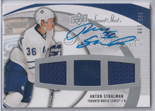 Anton Stralman 2007-08 Upper Deck Sweet Shot Rookie Jersey Auto #/100