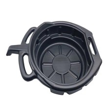 Oil Drain Can Fluted Collect Pan Leak Waste Engine Oil Collector Oil Trip Tray