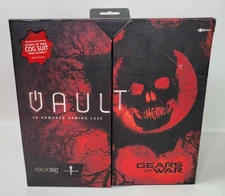 Calibur11 XBox 360 Slim Gears of War Vault 3D Armored Gaming Case