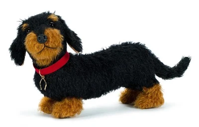 Merrythought Teckel En Mohair Pour Chien - Poupon - DH7BK - Photo 1/2