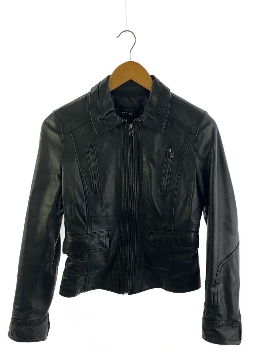 Vera Pelle Leather Jacket Blouson/S/Leather/Blk 6681