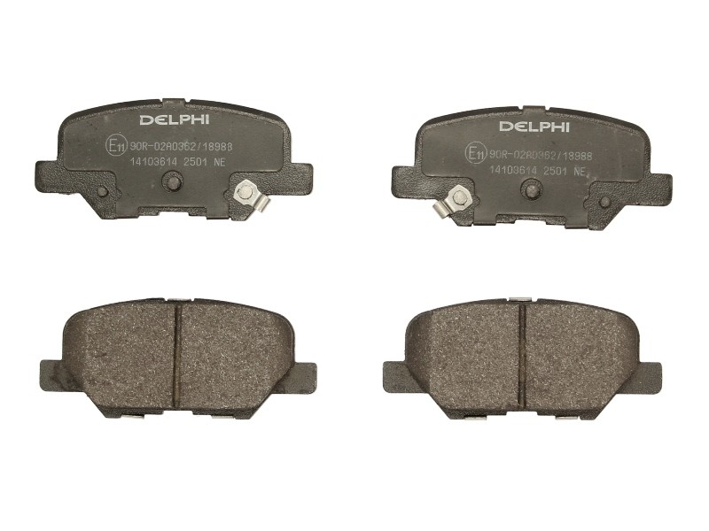 Für DELPHI LP2501 Brake Pad Set, Disc Brake - Bild 6
