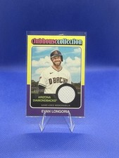 Topps 2024 Heritage Evan Longoria Clubhouse Collection Relic MEM #CCR-EL