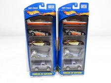 Mattel 25373 Hot Wheels Forces of Nature Gift Pack 5 Pack Lot of 2 NIB 10179