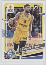 2023 Panini Donruss EuroLeague Purple Press Proof 78/249 Lorenzo Brown #112 10no