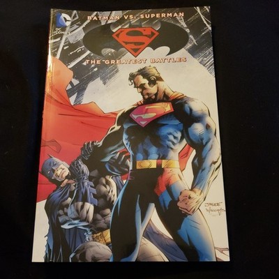 DC COMICS OOP BATMAN Vs. SUPERMAN THE GREATEST BATTLES TPB Jim Lee Cover