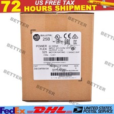 Allen-Bradley 25B-D4P0N104 NEW  PowerFlex 525 1.5kW 2Hp AC Drive US Free Tax