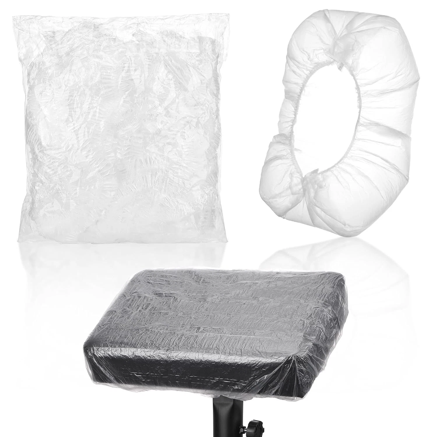 100Pcs Thickened Tattoo Tray Covers Disposable, 2 Pack Extra-Large Tattoo Table image 1