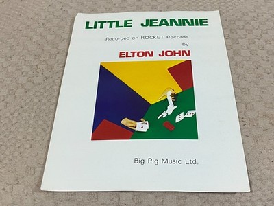 SMF8 SHEET MUSIC, ELTON JOHN : LITTLE JEANNIE