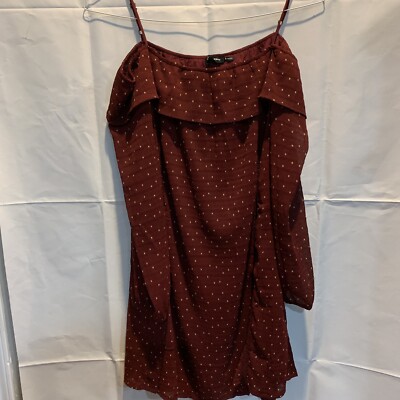 burgundy infinity dresses Burgundy Tilly Dress Petite main image 1