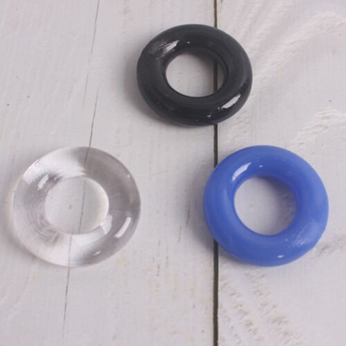 3Pcs/Set Silicone Cock/Penis Ring for Men Enhancer Prolong Sex Aid Tools - Picture 11 of 15