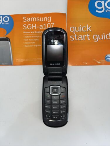 AT&T Samsung SGH-A107 Flip Cell Cellular Phone - Picture 5 of 11