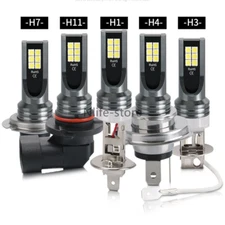 2x 9005 9006 H4 H1 H7 H11 LED Bulb Combo Headlight Fog Light Hi-Low Bright White