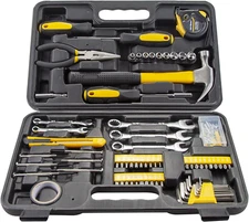 148PCS Tool Set General Hand Storage Case Automotive & Household Toolbox Kit New