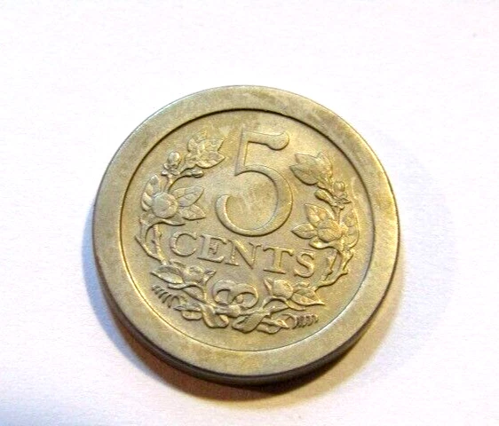 Netherlands 1907 5 Cents unc Coin - Image 2 of 4