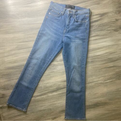 New Veronica Beard Carly Kick Flare Jeans in Bright Lakeside Size 27 (small 4) - Picture 2 of 10