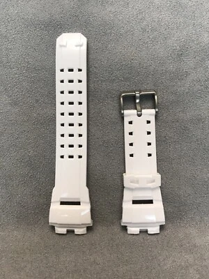 Calypso Pearlized White Strap Watch Band 28mm at Widest, 17mm Inside Width, NEW - Photo 1/4