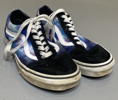 Vans Off the Wall Women’s Sneakers Galaxy Print Men’s Skate School  Outdoor